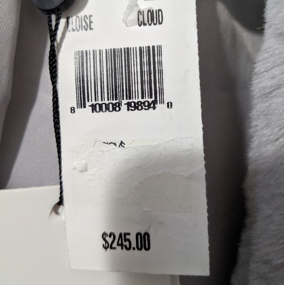 ⭐ HP ⭐ Apparis Soft and Warm Cloud Gray Teddy Coat - Picture 6 of 8